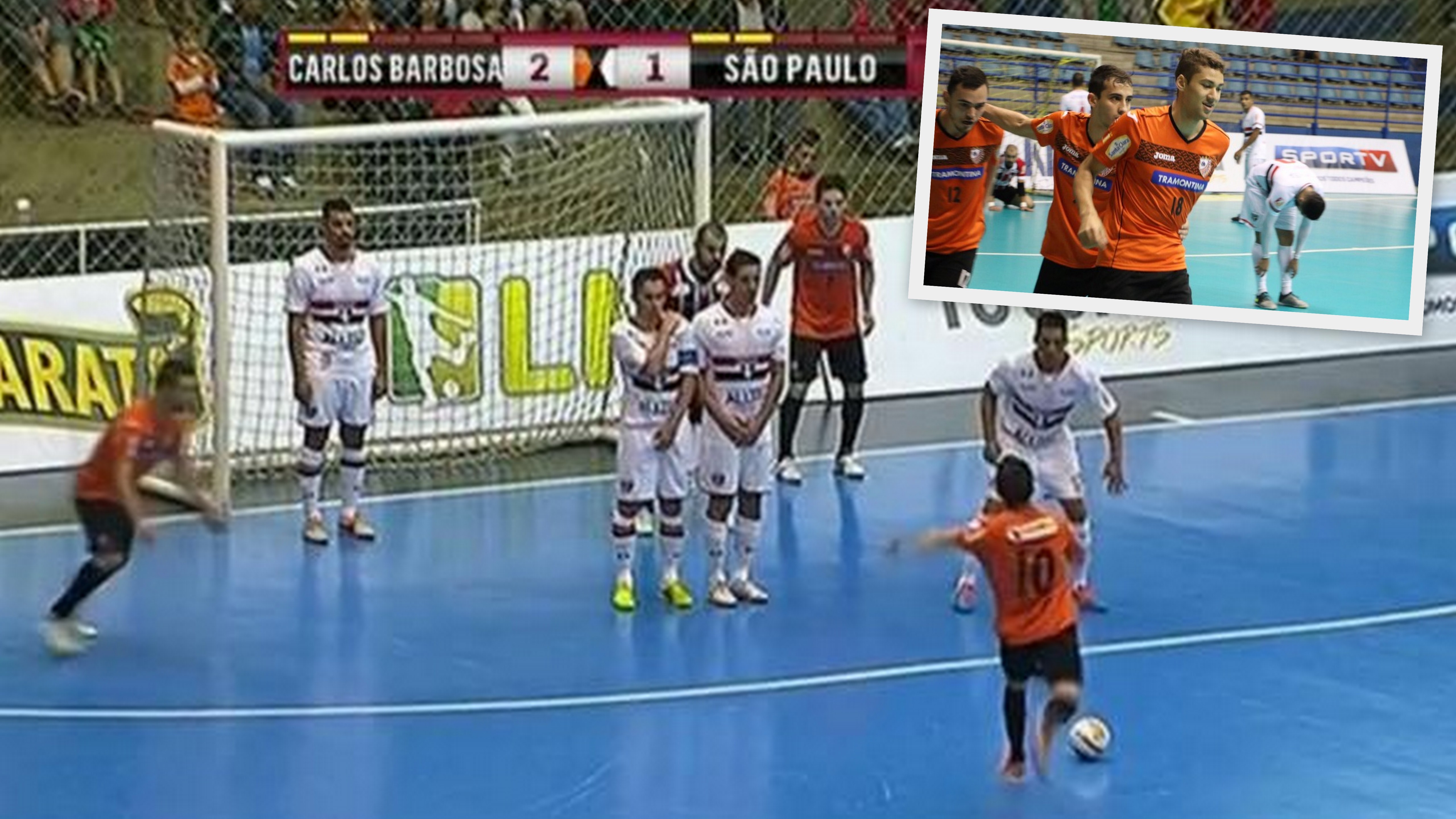 Futsal_Brazília_Carlos Barbosa